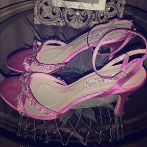 Liz Renee Couture Satin Sandals